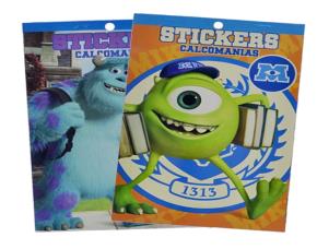 Block Sticker De Monster University