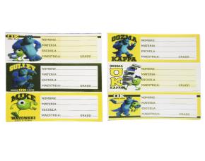 Sticker Materias Monster University