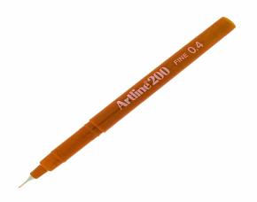 Cja. 12 Marca. Punta Fina Naranja 0.4Mm Artline