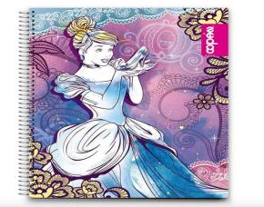 Cuaderno Esp 1Mat 8 1/2X11 70H Princesas(16111070-Pr)