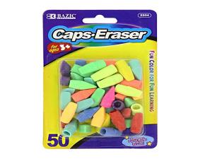 Pk.50Pcs Borrador Neon(Conicos