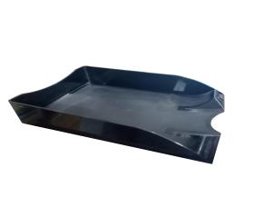 Bandeja P/Papeles 1 Nivel Negro