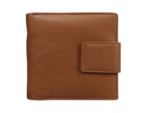 Monedero D/Cuero Tan