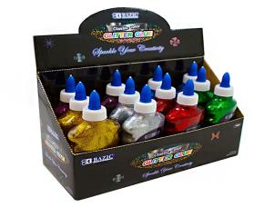 BOTE PEGAMENTO ESCARCHADO 6.76 OZ(200ML)