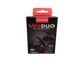 AURICULARES INALAMBRICOS MAXEL INDICADOR LED AJUSTE SEGURO