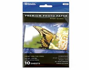 Pq.10 Hjas.papel P.foto 4X6\