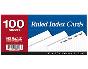 PK.100 TARJ.P.INDICES SIN/R3X5\