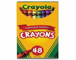 Caja De 48 Crayones