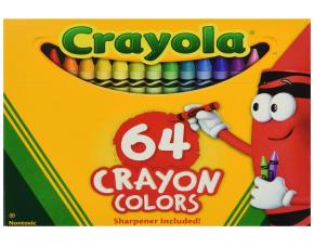 Caja De 64 Crayones