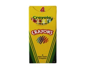 Caja De 4  Crayones (52-0004)