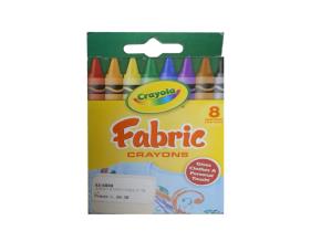 JUEGO 8 CRAYONES P.TELA