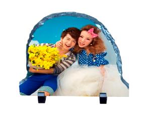 Piedra C/Forma Puert.20X20Cm(Sbbh02)