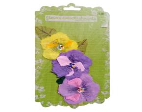 Pk.1 Pza De Flores De Papel