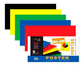 Pq.5 Cartulina Color 22X14\