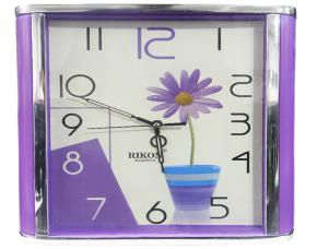 Reloj Cuadrado Diseño/Flores