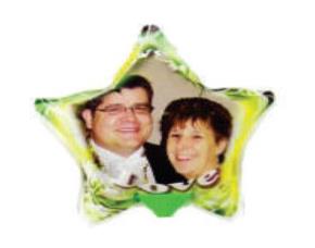 Globo Estrella P.sublimar 28Cm