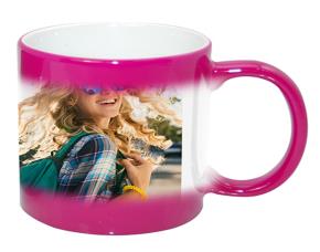 Taza Cambia De Color 11 Onz Morado