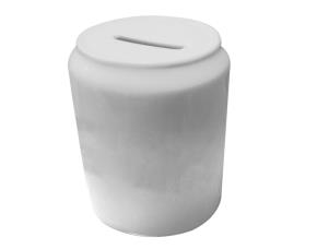 Alcancia Blanca Pequeñaible 11Onz