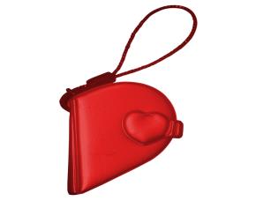 Mini Porta Fotos De Corazon Rojo Rojo