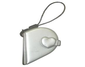 MINI PORTA FOTOS CORAZON COLOR GRIS