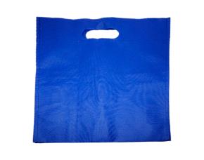 Bolso De Compra Azul Vertical