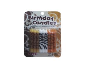 Velas Animal Print 4\