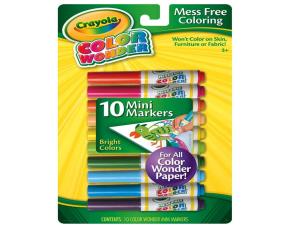 Jgo. De 10 Mini Marcadores Color Wonder Brillantes