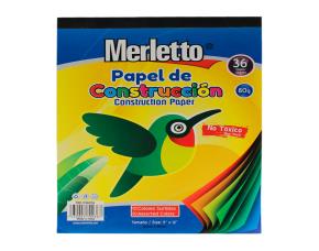 Papel Construccion 36 Hojas (9\
