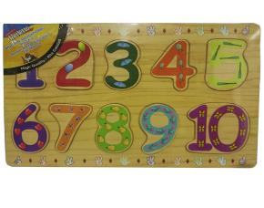 ROMPECABEZA .D/MADERA NUMEROS