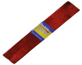 Pliego Papel Crepe Rojo Metalico 50X100Cm
