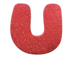 Letra U Fom D/Color C/Adhesivo