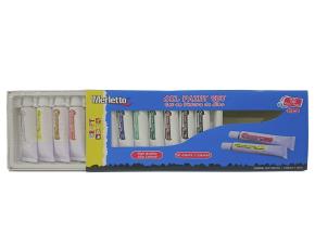 Set De 12Pcs Colores Oil