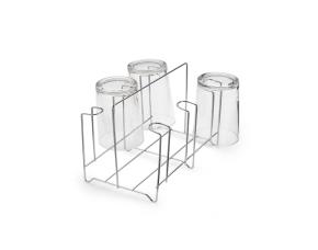 Porta Vasos 6 Unidades Cromado