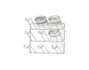 Porta Vasos 9 Unidades Cromado