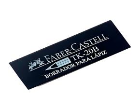 Caja 30 Borrador Negro \