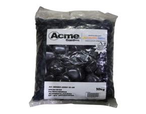 Bolsa 10 Kg Piedras Negras Altamente Pulidas 1/2\