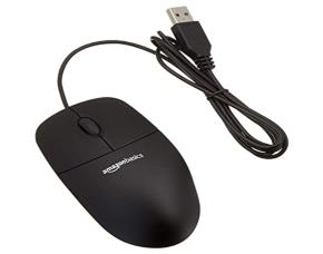 Mouse Con Cable Usb 3 Botones Color Negro