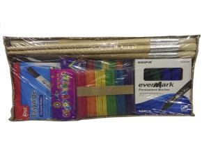 Set De Marcadores Pinceles Y Paletas De Colores