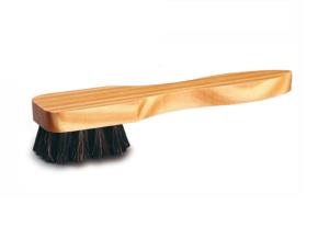 Cepillo P/Zapato 4.7X3.5X2.3Cm Cuerpo Madera Barnizado Pelo Natural Negro