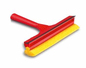 Limpia Cristales Cuerpo Plast. Goma Escurridora C/Espuma