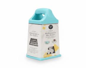 Rallador Hexagonal Cromo-Azul