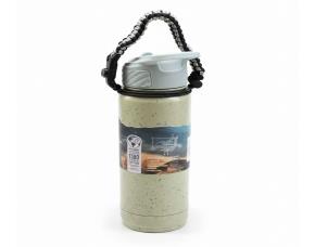 Bote Termico 32Oz 24Hrs Frio Con Pico, Color Verde