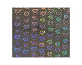 Pk.10 Car.holo.plata Corazon 50X70Cm (Yt-8028)