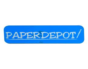 Lamina  Azul Claro /Blanco P/Grabar C/Router/Laser 2X41.3Mm