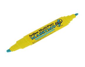 Cja. 12 Marca. Multipen C/2 Puntas Azul Pastel 5Mm/2Mm Artline