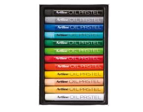 Cja. 12 Colores Oleo Pastel Surtidos Artline