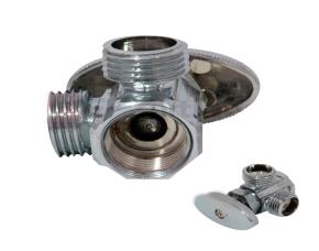 Valvula De Control Con Salida Doble 1/2\