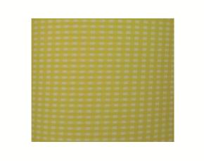 FOMI PLG C/TELA CUADRICULA PEQUEÑA AMARILLO 50X70CM