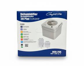 Deshumidificador Portatil Capacidad Extraccion 20 Pintas De Agua X Dia (9.5Lts), 115V/230W/150...