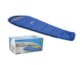Bolsa De Dormir C/Capucha P/Campamento  Azul